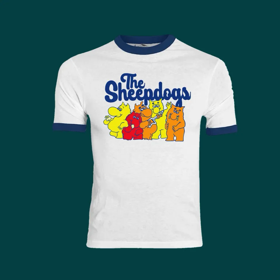 Sheepdogs Munchies Ringer Tee S-XXL t-shirt bicolore