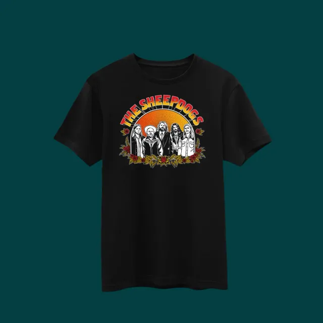 Sheepdogs Recording Co Band t-shirt membres mixte