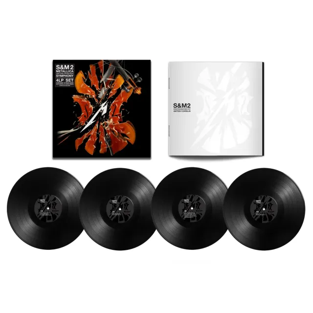 Metallica S&M2 coffret 4 vinyles noirs live symphonique