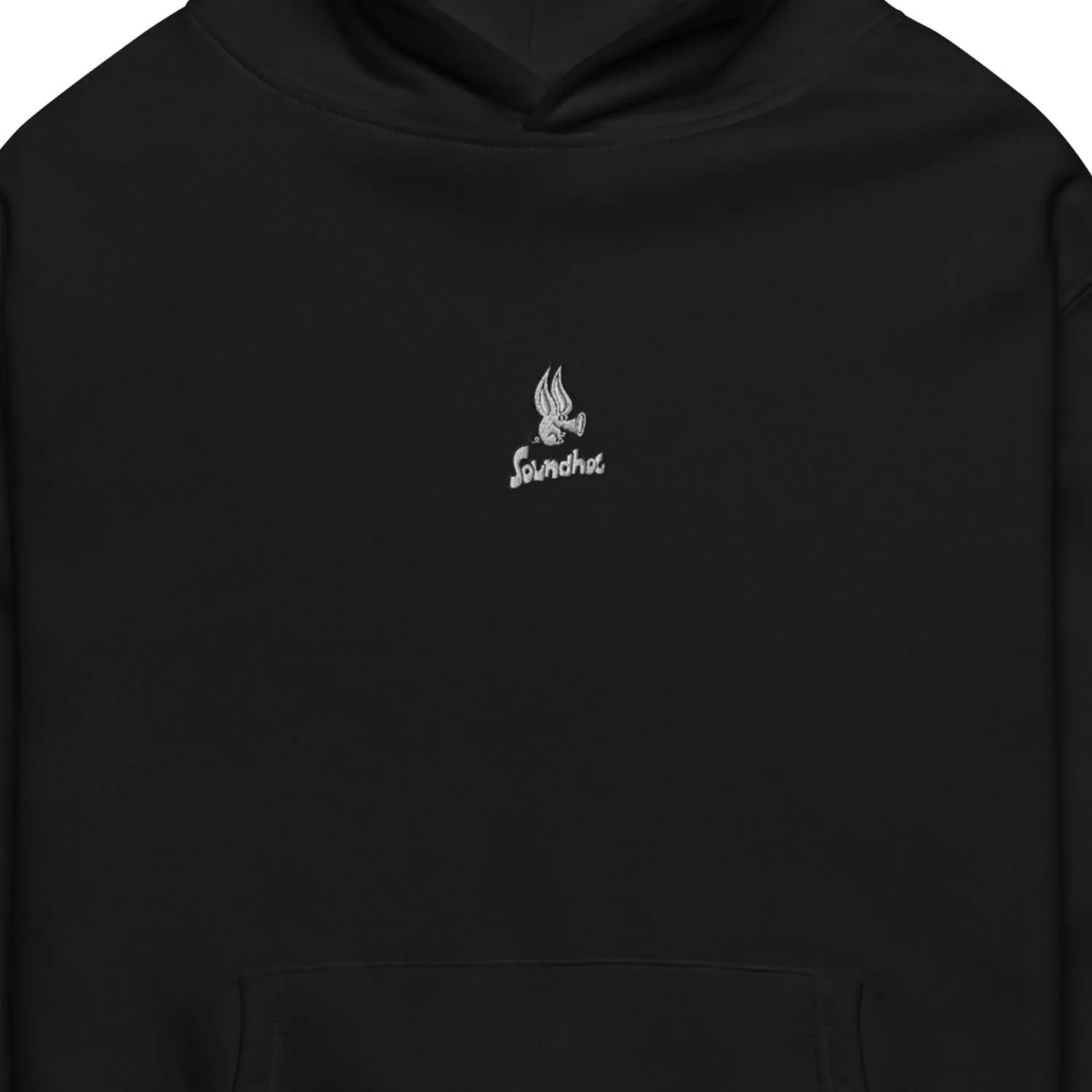 EMI Soundhog Logo hoodie noir molleton 319g