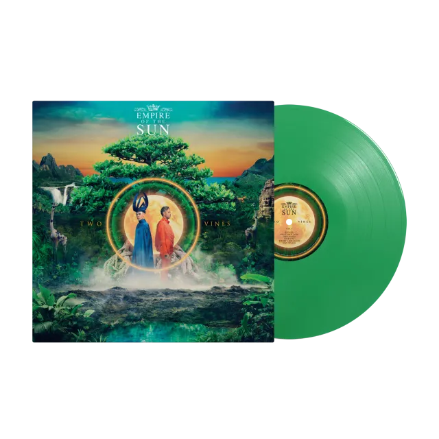 EMI Two Vines vinyle vert transparent LP