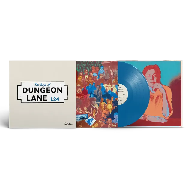 EMI The Boys of Dungeon Lane vinyle LP bleu + livret 12 pages