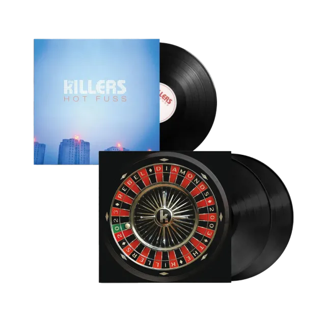 EMI The Killers Bundle 2 vinyles Rebel Diamonds Hot Fuss