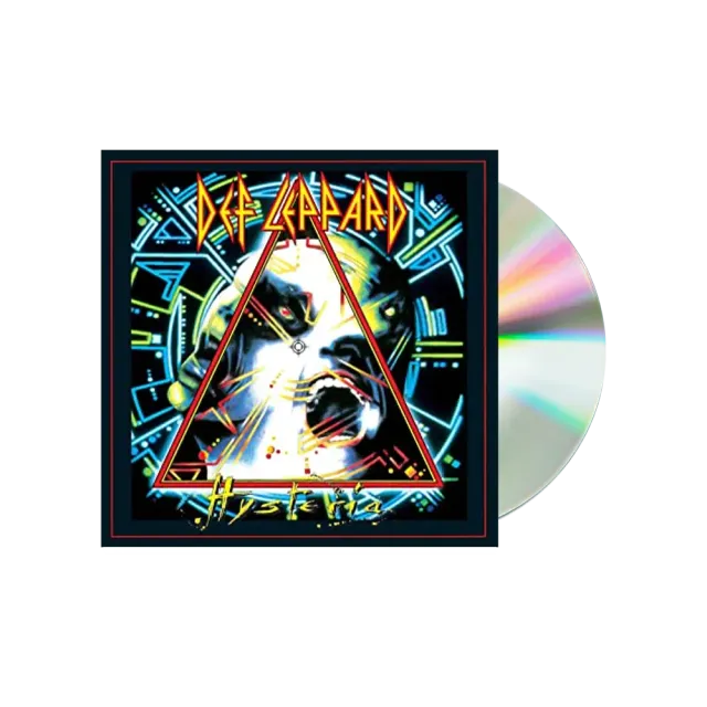 EMI Def Leppard Hysteria CD remaster livret 16p
