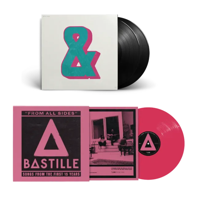 EMI Bastille From All Sides bundle vinyles dont rose
