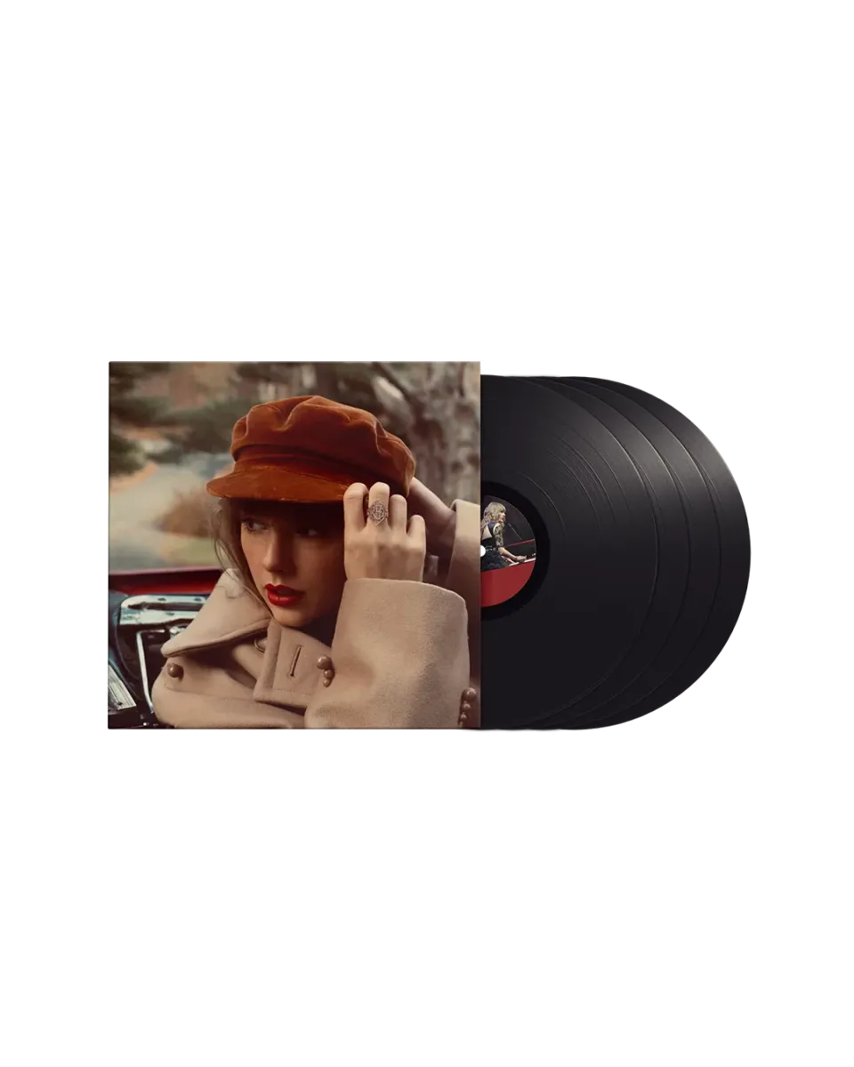 Taylor Swift Red Taylor's Version vinyle 4 LP noir