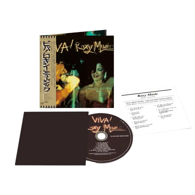Roxy Music Viva SHM-CD japonais live 1973-1975