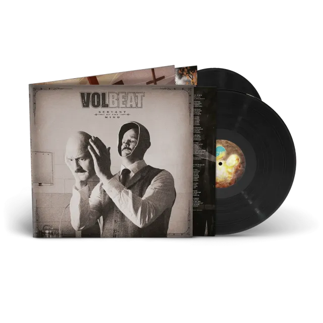 Volbeat Servant Of The Mind vinyle 2LP noir lourd