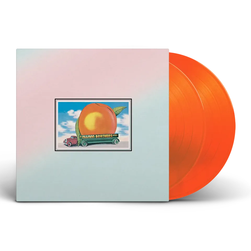 EMI Eat A Peach vinyle orange 2LP édition limitée
